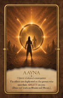 Aayna card